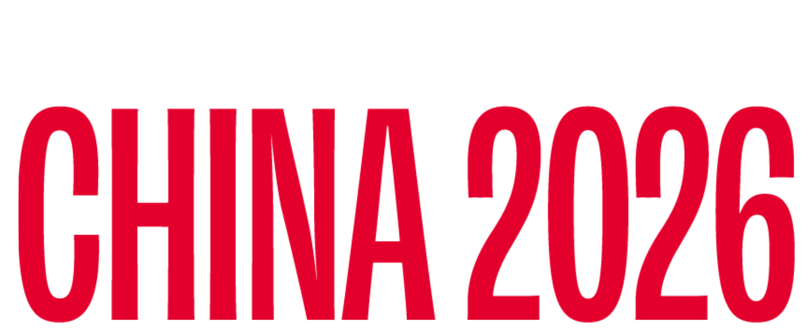 academy CHINA 2026